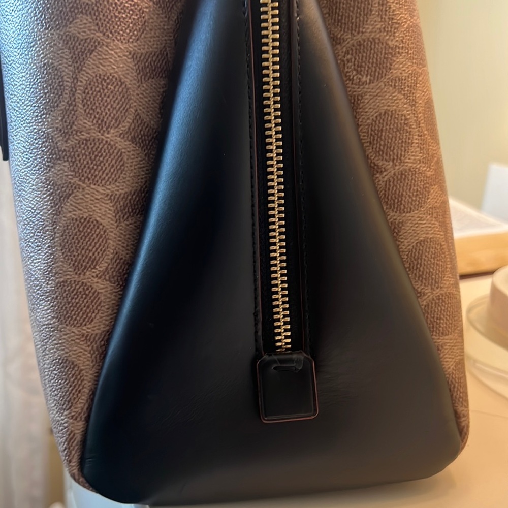 Lora Carryall In Colorblock Signature - Picture 4 of 6